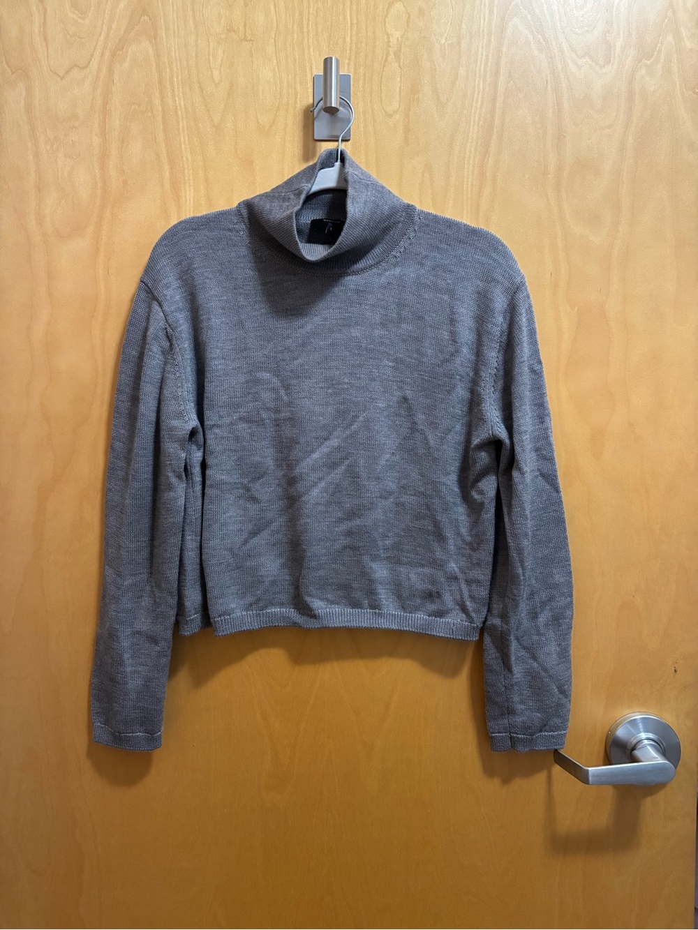 Theory Grey Turtleneck Sweater